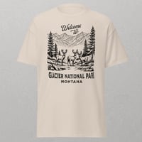 Image 4 of Welcome to Glacier National Park" Montana Unisex T-Shirt for Adults