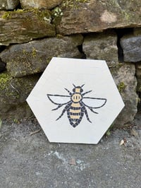 Image 3 of MANCHESTER WORKER BEE HEXAGON 