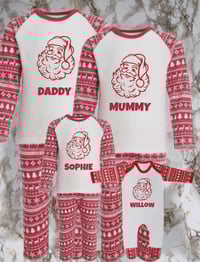 Santa Family Pjs