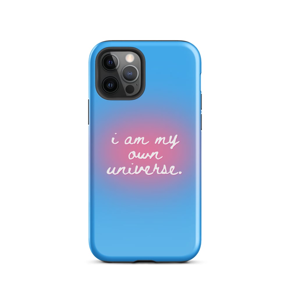 ZEN EXP - “I am my own universe” Tough Case for iPhone®