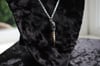 Dead Good Pheasant toe necklace with lolite crystal stone copy