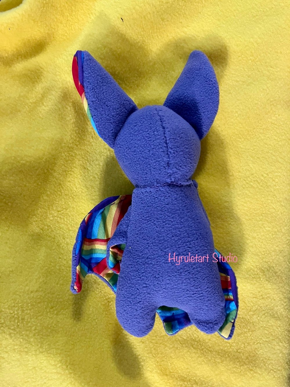Purple Pride Bat Plush