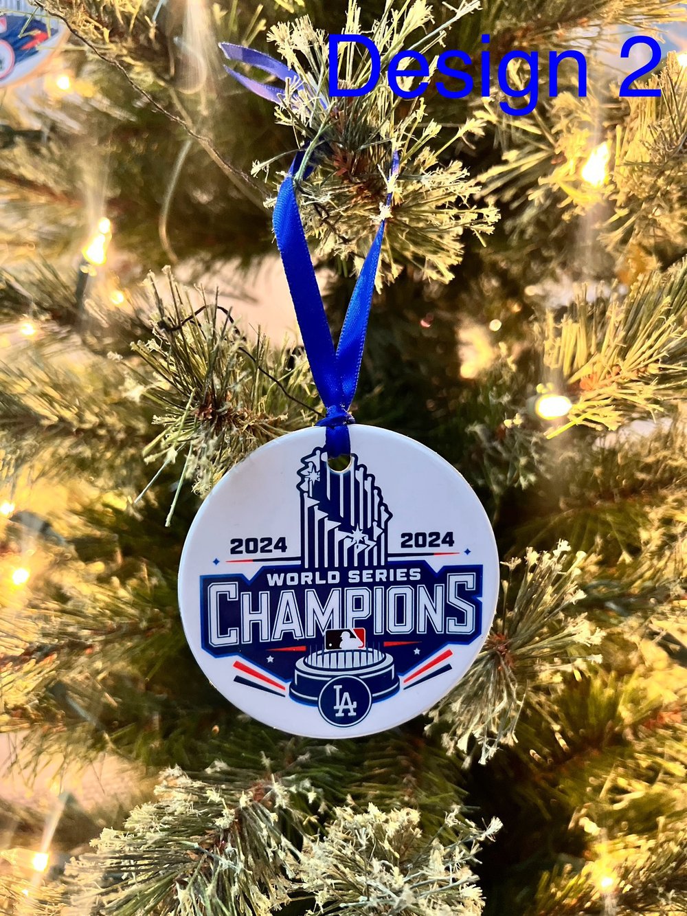 World Series Christmas Ornament 