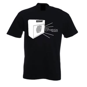 Image of City Reign Black Amp Shirt (Mens and Womens)