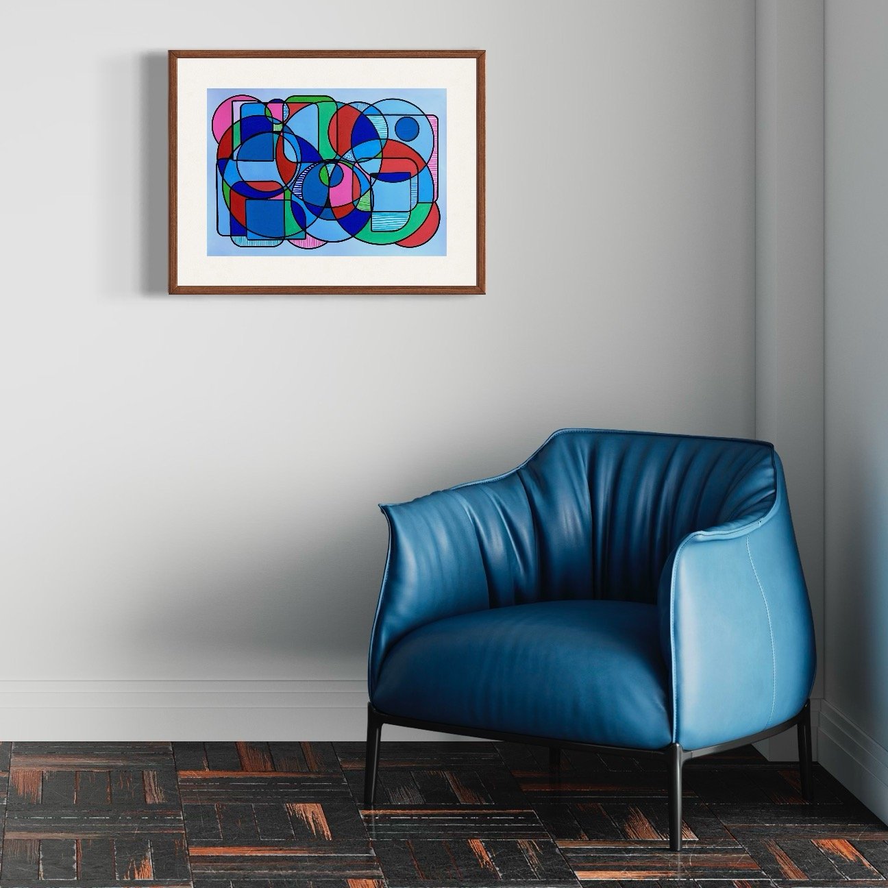 Image of 'Soaring' Acrylic Painting On 300gsm Cotton Paper