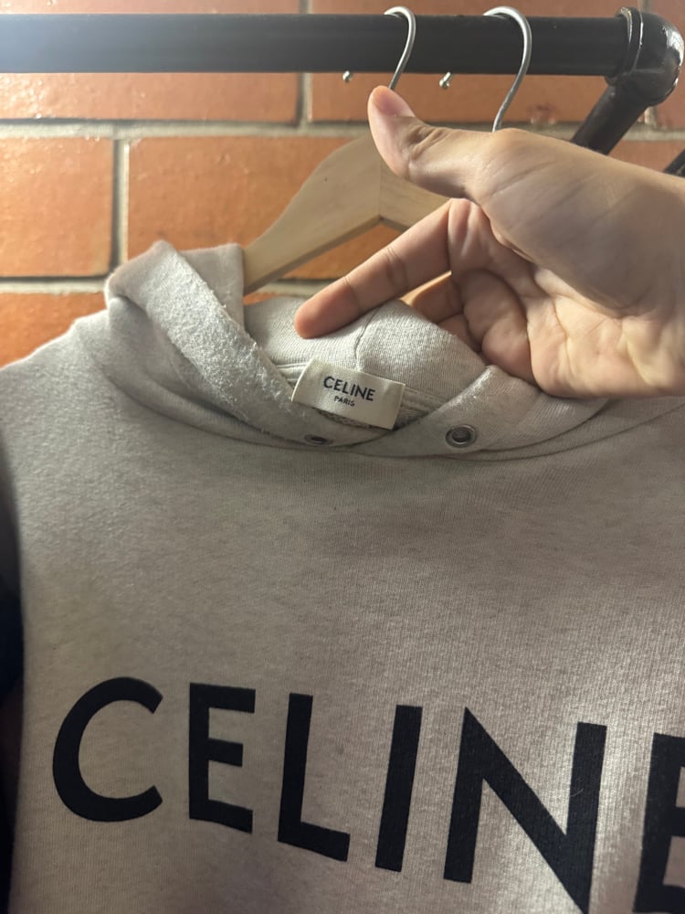 Image of Celine Logo Hoodie