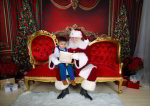 Image of 10/5/25: Christmas 4 - WITH SANTA'S TRADITIONAL SUIT