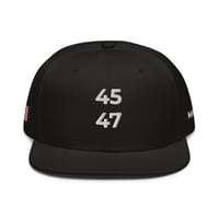 Image 1 of 45 47 USA Flag MAGA - Snapback Hat from PatriotsCo.com