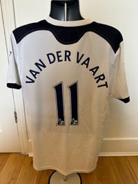 Image 2 of Tottenham Hotspur “VAN DER VAART 11” 2010/11 Home Shirt + PL patches (M)