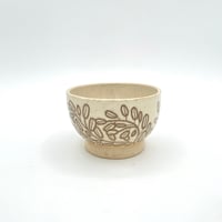 Image 3 of mini bowl, brown vines