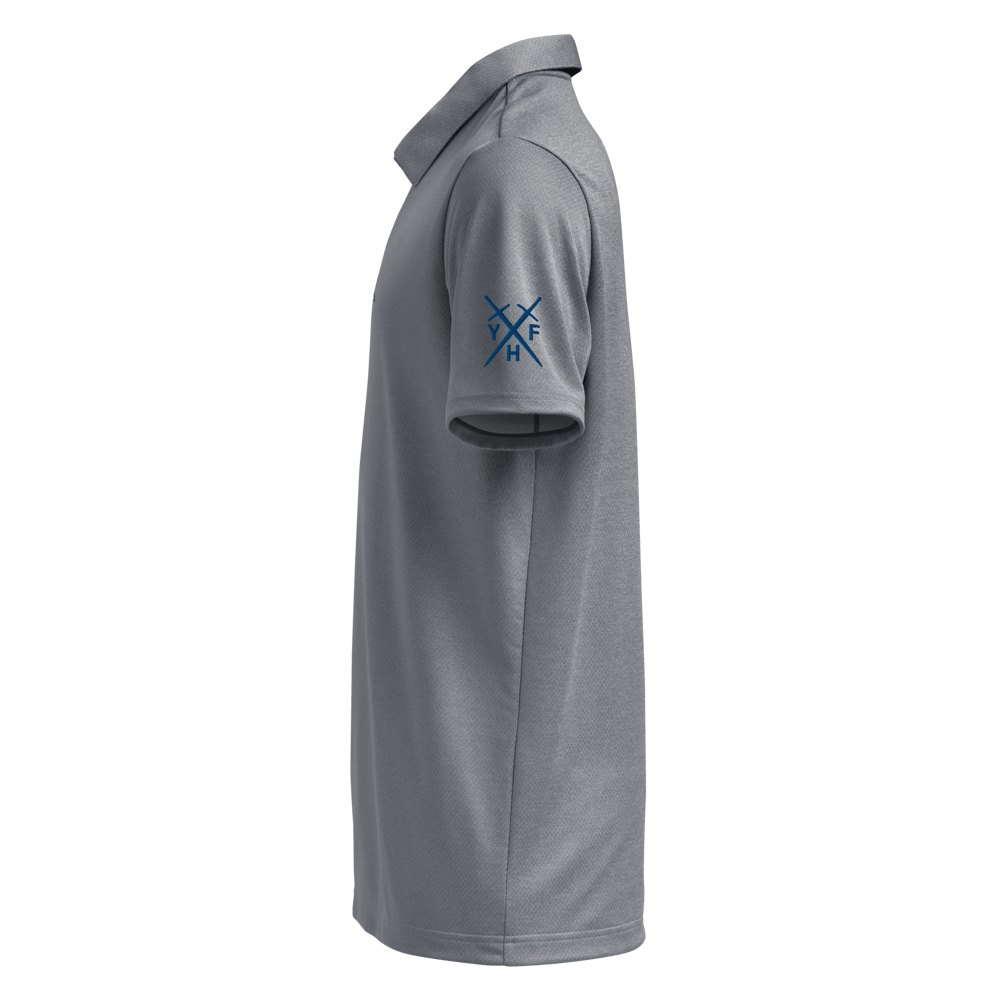 adidas space-dyed polo