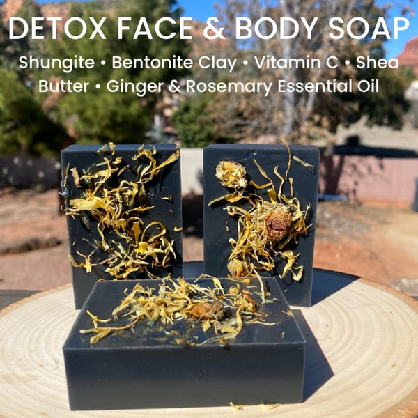 Image of Shungite & Clay Detox Soap