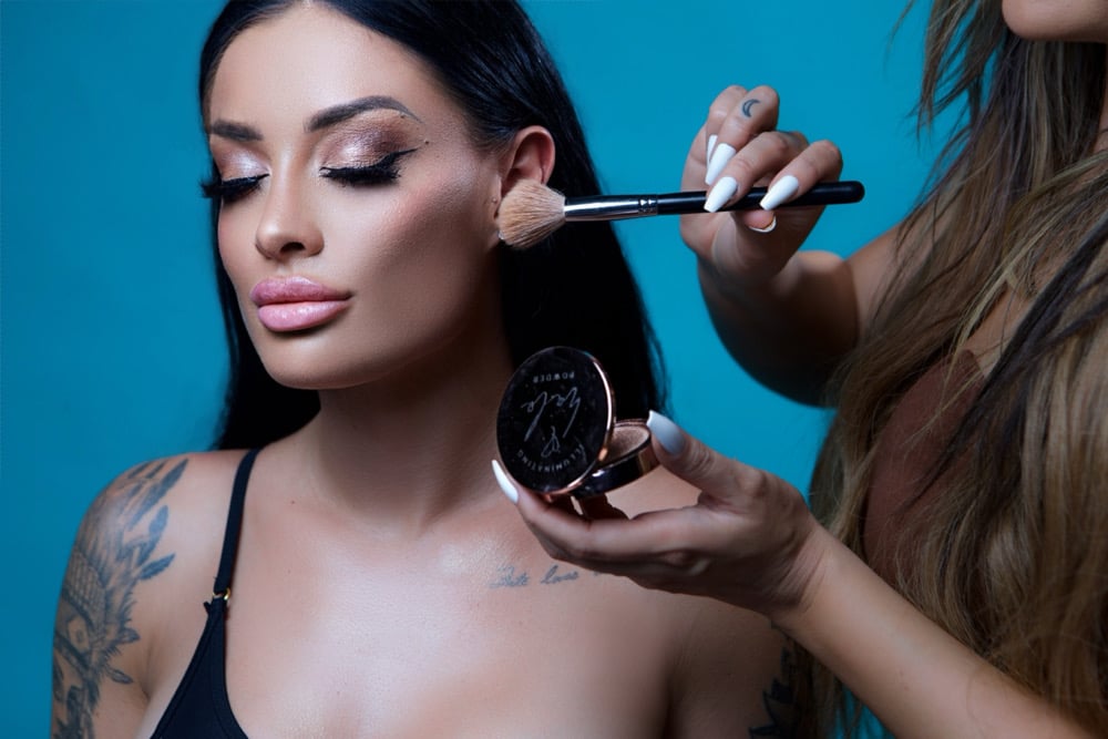Image of Angel Glo  "highlighting glow powder"  