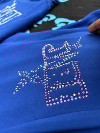 Image 2 of Blue Rhinestone Set