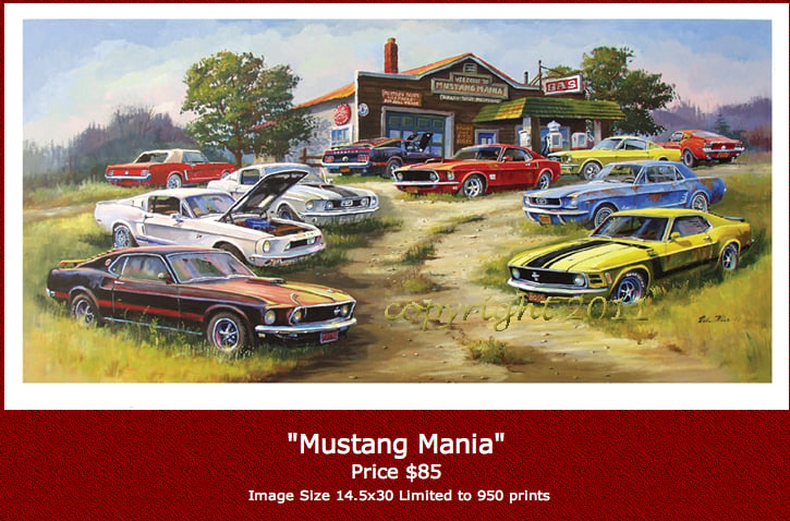 Image of DALE KLEE - MUSTANG MANIA