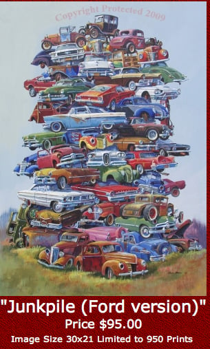 Image of DALE KLEE - FIFTIES JUNKPILE FORD