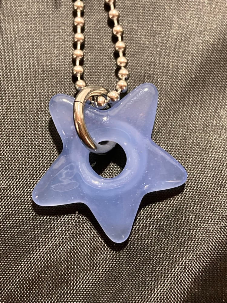 Image of milky blue star 