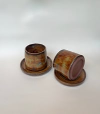 Image 1 of Tank Cup & Saucer - Brown Sugar
