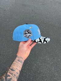 Image 3 of  TRI TONE KANSAS CITY ROYALS SCRIPT CUSTOM FITTED CAP