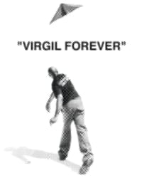 Image 3 of “FOREVER VIRGIL” PRINT ON HOLOGRAPHIC PAPER