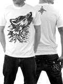 Image of Wolfography - Calligraphic Print - Mens Fit