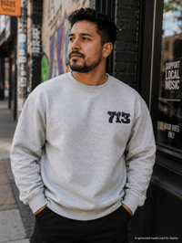 Image 3 of Custom Area Code sweatshirt or hoodie