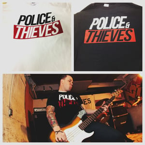 Image of POLICE & THIEVES LOGO T-SHIRT 