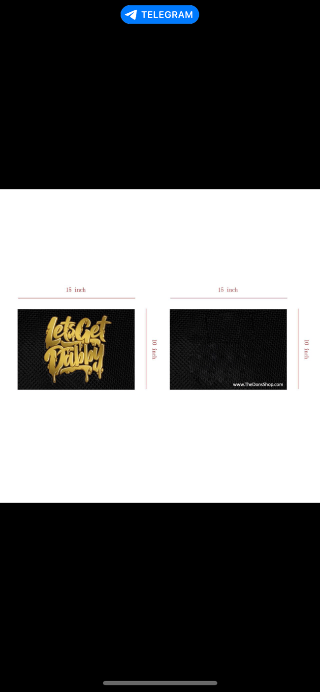 “Let’s get Dabby” terp slurper/dab mat combo 