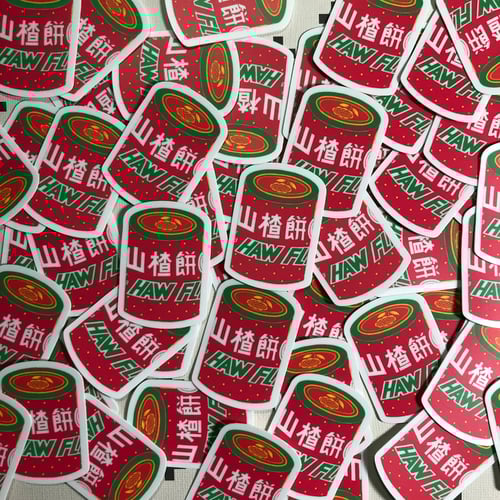 Image of haw flakes sticker