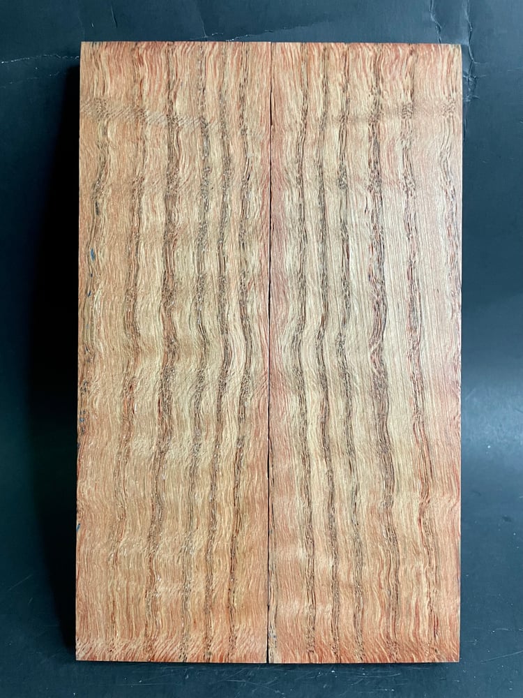 Image of Curly Oak Knife Scales CO-01