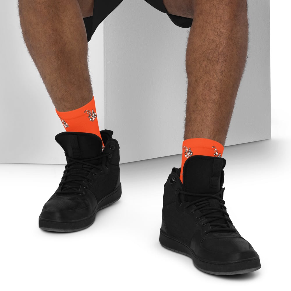 Image of YStress Exclusive Ankle socks (Neon Orange)