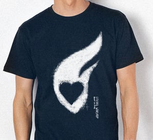 Image of Living Worship - Heart On Fire T-shirt