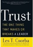 Image of Trust: The One Thing That Makes Or Breaks A Leader - Les T. Csorba