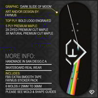 Image 1 of ‘DARK SLIDE OF THE MOON’ + LÜXE PRO FB TAPE & FAYMUS STICKER PACK