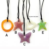 Image 2 of Spring Glass Pendant Necklaces