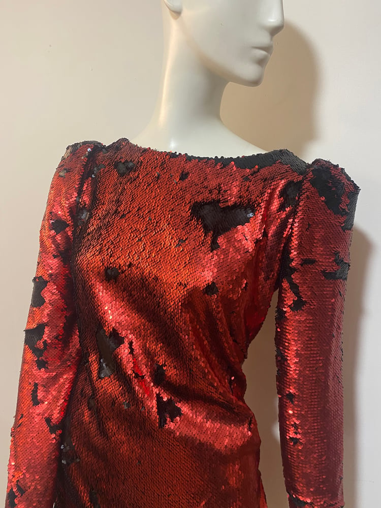 Image of Stardust flip sequin dress