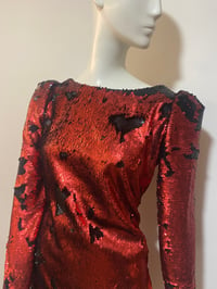 Image 2 of Stardust flip sequin dress