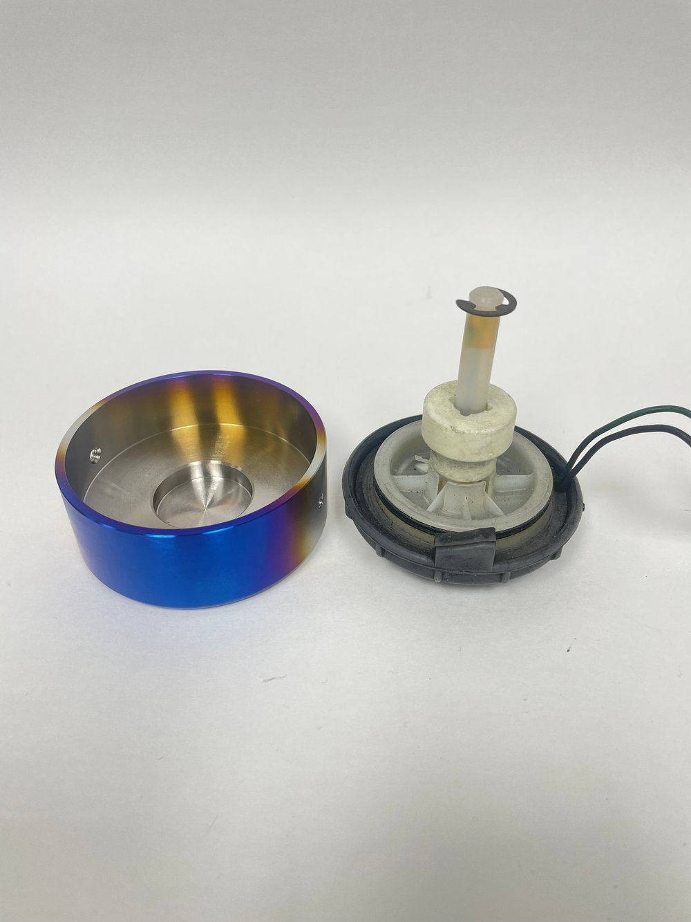 Honda Titanium Brake Master lid covers.