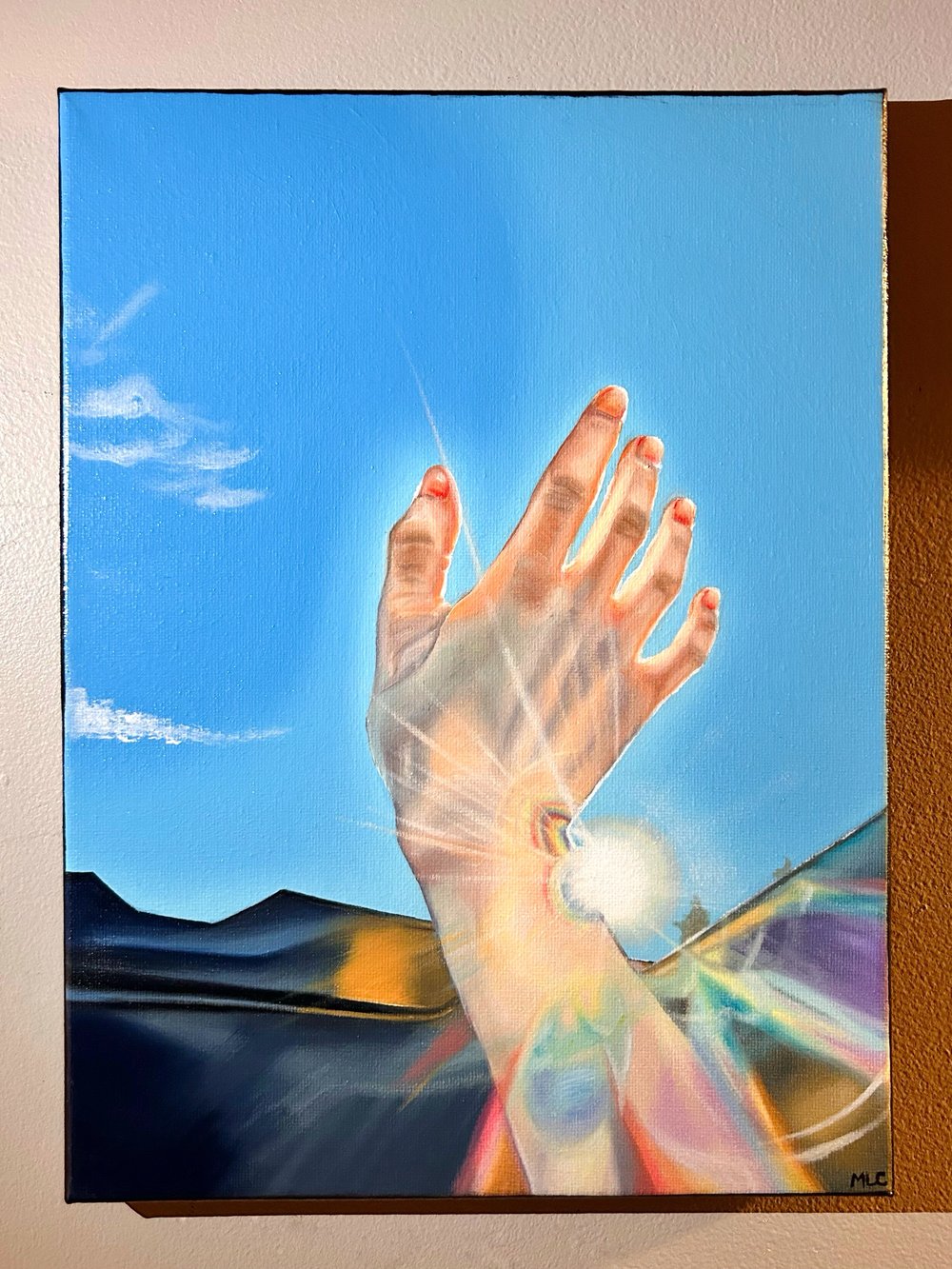 “Reach” Original Oil Painting