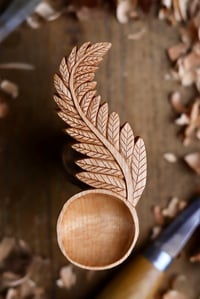 Image 1 of Fern Leaf~Coffee Scoop