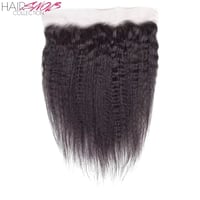 Hair Snob Raw Kinky Straight 13x4 / 13x6  HD Lace  Frontal