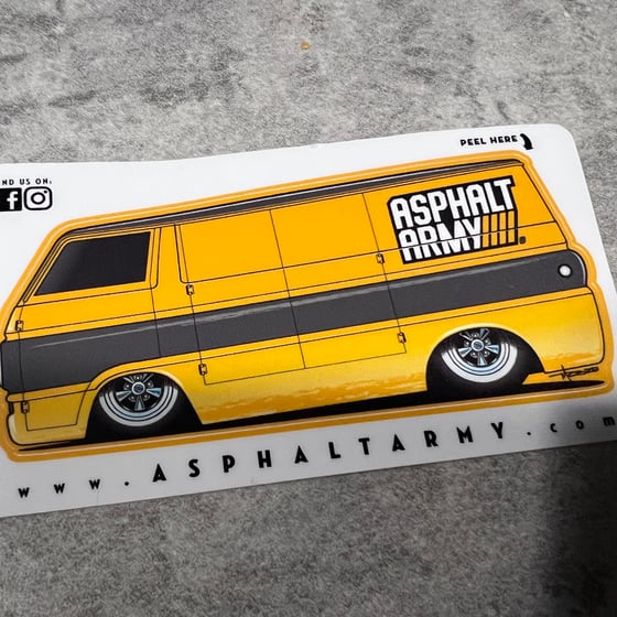 Image of Custom Van Sticker