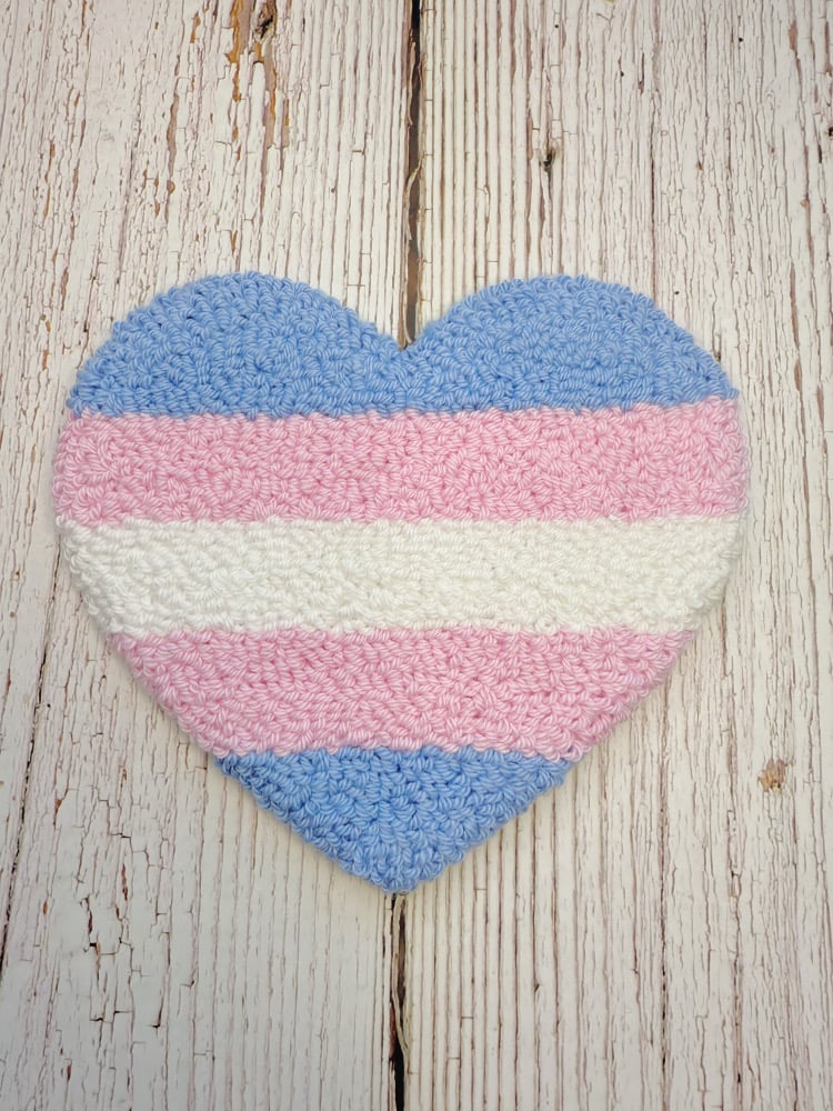 Pride Hearts Mug Rugs