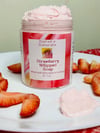 Strawberry Whipped Body Soap (8oz)
