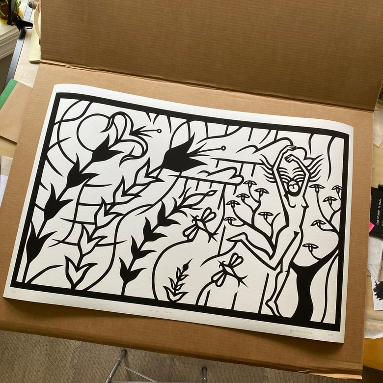 Image of Summer Dance 36x24 Fine Art Print - PICK UP ONLY