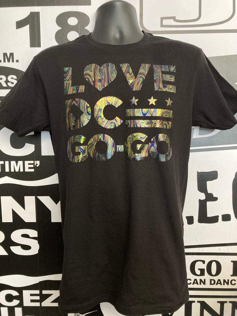 Love DC GoGo Maryland Flag Mitchcraft Gray T-shirt (5D3)