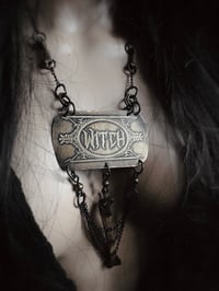 Image 1 of WITCH bone & brass necklace 