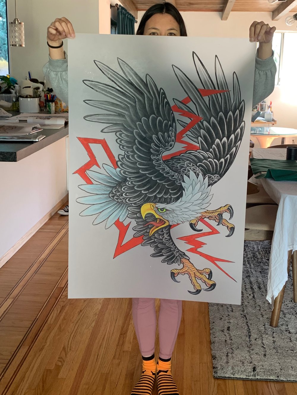 Image of Big eagle print, 24”x 36”