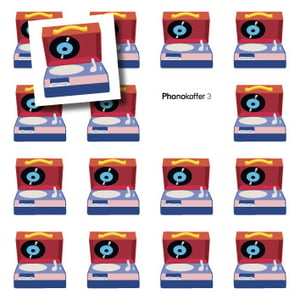 Image of Phonokoffer 3 mit Sticker