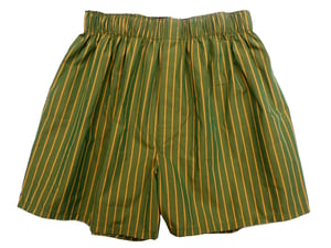 Image of Green Stripe Boxer Shorts *25% OFF*